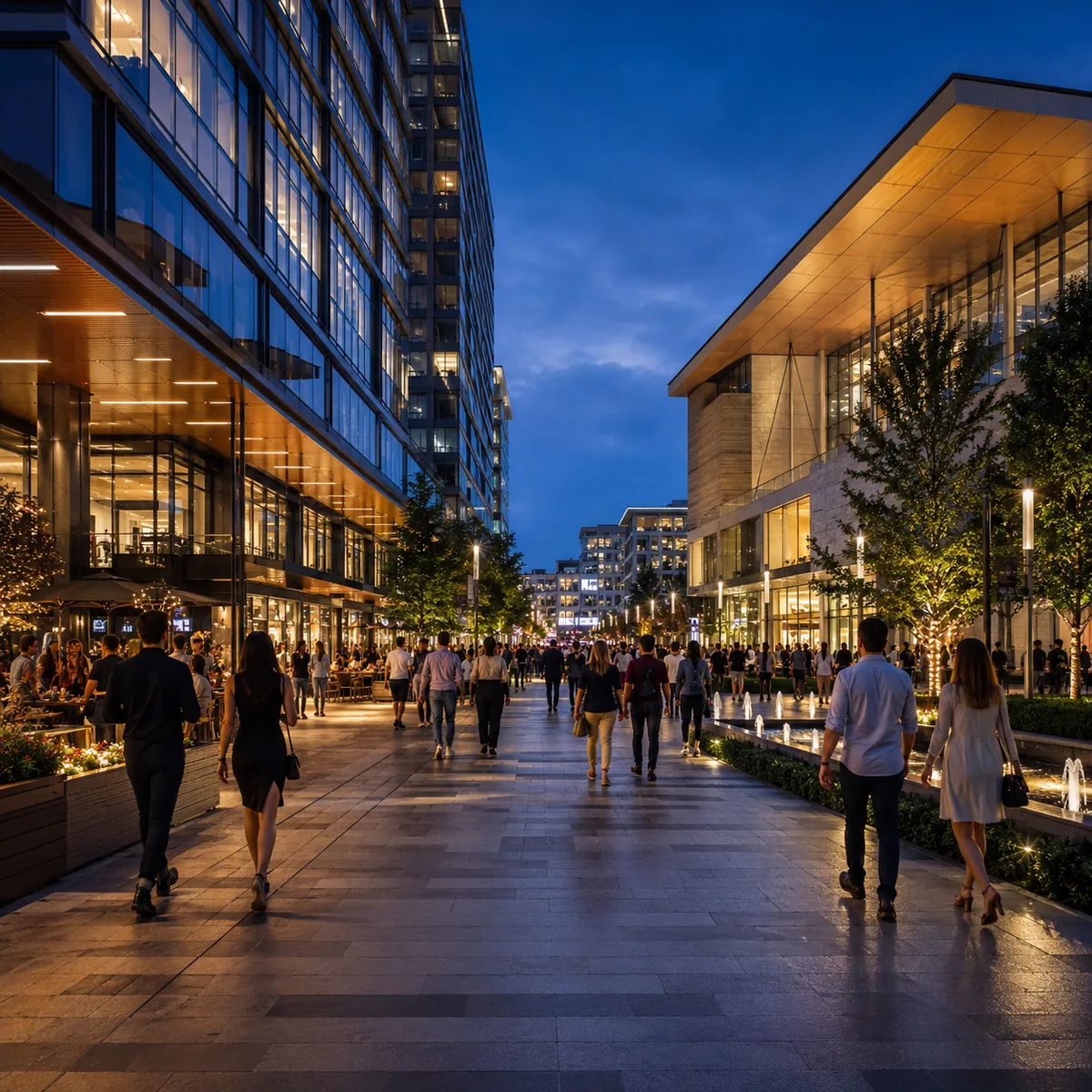 Brigade Innovation Gardens commercial plaza - offices, retail mall and convention centre Brigade Innovation Gardens commercial plaza - offices, retail mall and convention centre